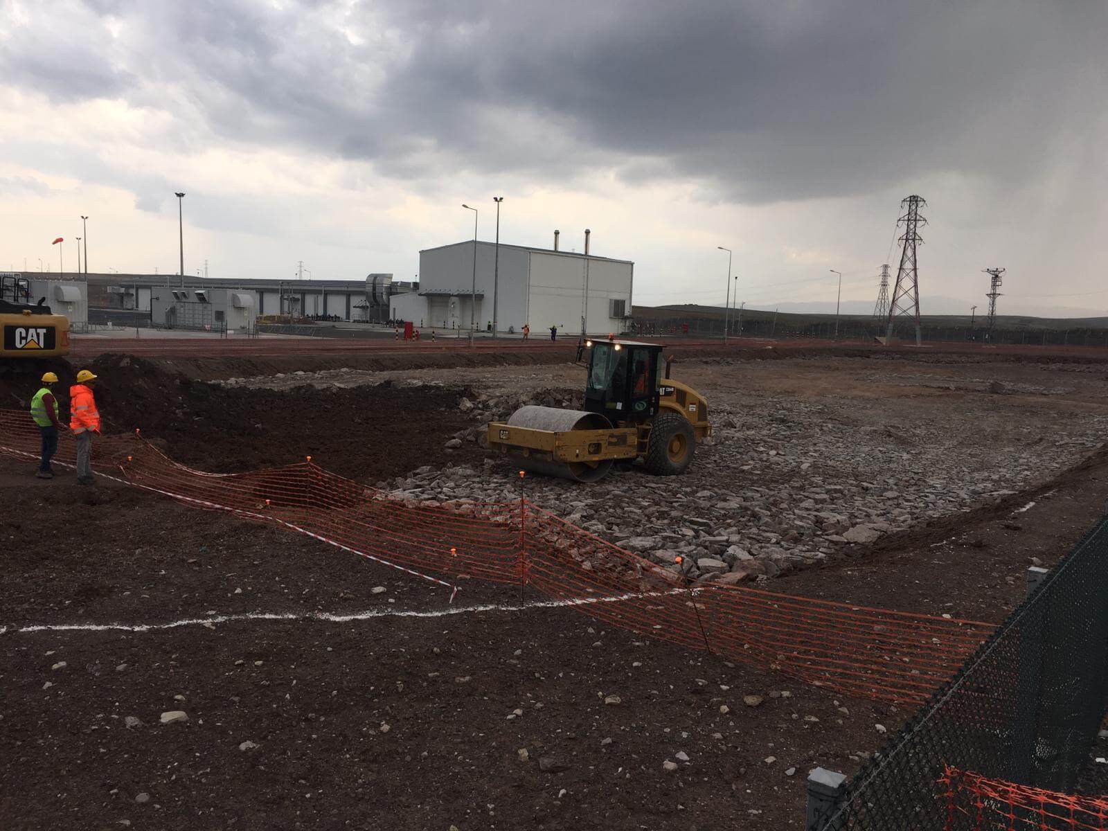 TANAP CS1 ADDITIONAL PIPE STORAGE AREA <br />TANAP KOMPRESÖR İSTASYONU 1 BORU DEPOLAMA SAHASI